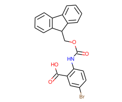 2-((((9H-fluoren-9-yl)methoxy)carbonyl)amino)-5-bromobenzoic acid|CS-0464527|183871-04-7