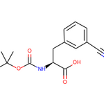 (S)-2-((tert-Butoxycarbonyl)amino)-3-(3-cyanophenyl)propanoic acid|CS-W012195|131980-30-8