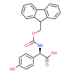 (R)-2-((((9H-Fluoren-9-yl)methoxy)carbonyl)amino)-2-(4-hydroxyphenyl)acetic acid|CS-0100970|178119-93-2