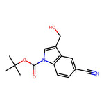 tert-Butyl 5-cyano-3-(hydroxymethyl)-1H-indole-1-carboxylate|CS-0436917|914349-11-4