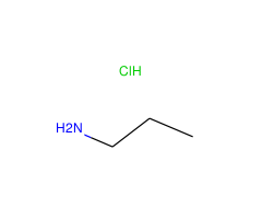 Propylamine hydrochloride, 98%|509987|556-53-6