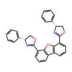 (4R,4'R)-2,2'-(4,6-Dibenzofurandiyl)bis[4,5-dihydro-4-phenyloxazole], 95%|07-1402|195433-00-2
