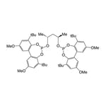 (+)-6,6'-{[(1R,3R)-1,3-Dimethyl-1,3-propanediyl]bis(oxy)}bis[4,8-bis(t-butyl)-2,10-dimethoxy-bibenzo[d,f][1,3,2]dioxaphosphepin], min. 95% (R,R)-Chiraphite|15-1455|149646-83-3