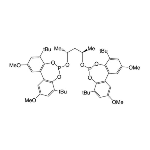 (+)-6,6'-{[(1R,3R)-1,3-Dimethyl-1,3-propanediyl]bis(oxy)}bis[4,8-bis(t-butyl)-2,10-dimethoxy-bibenzo[d,f][1,3,2]dioxaphosphepin], min. 95% (R,R)-Chiraphite|15-1455|149646-83-3