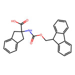 2-((((9H-Fluoren-9-yl)methoxy)carbonyl)amino)-2,3-dihydro-1H-indene-2-carboxylic acid|CS-0101097|135944-07-9
