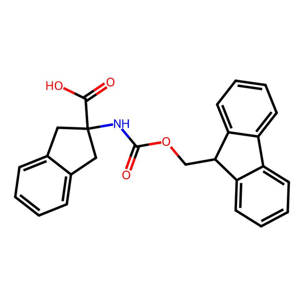 2-((((9H-Fluoren-9-yl)methoxy)carbonyl)amino)-2,3-dihydro-1H-indene-2-carboxylic acid|CS-0101097|135944-07-9