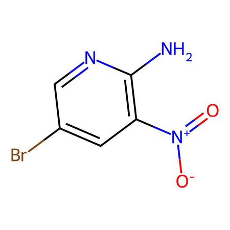 2-Amino-5-bromo-3-nitropyridine, 98%|288983|6945-68-2