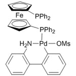Methanesulfonato[1,1'-bis(diphenylphosphino)ferrocene)](2'-amino-1,1'-biphenyl-2-yl)palladium(II), min. 98% [DPPF Palladacycle Gen. 3]|46-2128|1445086-28-1