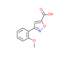 3-(2-Methoxy-phenyl)-isoxazole-5-carboxylic acid|CS-0340133|885273-84-7