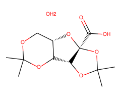 (-)-2,3:4,6-Di-O-isopropylidene-α-L-xylo-2-hexulofuranosonic acid monohydrate, 98%|512960|68539-16-2