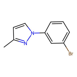 1-(3-Bromophenyl)-3-methyl-1H-pyrazole|CS-0612155|70583-75-4