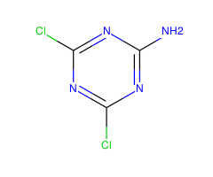 4,6-Dichloro-1,3,5-triazin-2-amine, 98%|513935|933-20-0