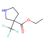 Ethyl 3-(trifluoromethyl)pyrrolidine-3-carboxylate|CS-0287789|1211537-93-7