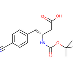 (R)-3-((tert-Butoxycarbonyl)amino)-4-(4-cyanophenyl)butanoic acid|CS-W012101|269726-86-5