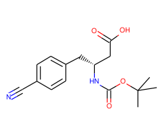 (R)-3-((tert-Butoxycarbonyl)amino)-4-(4-cyanophenyl)butanoic acid|CS-W012101|269726-86-5