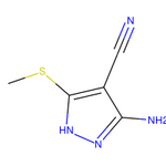 3-Amino-5-(methylthio)-1H-pyrazole-4-carbonitrile|CS-W018037|72760-85-1