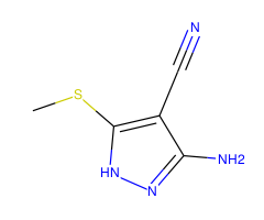 3-Amino-5-(methylthio)-1H-pyrazole-4-carbonitrile|CS-W018037|72760-85-1