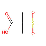 2-Methyl-2-(methylsulfonyl)propanoic acid|CS-0146916|25841-43-4