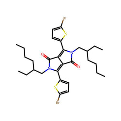 3,6-Bis(5-bromo-2-thienyl)-2,5-bis(2-ethylhexyl)-2,5-dihydropyrrolo[3,4-c]pyrrole-1,4-dione, 98%|1030463|1000623-95-9