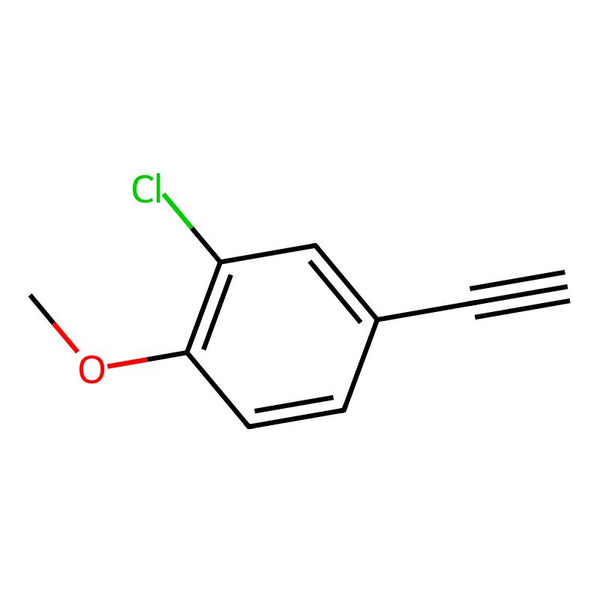2-Chloro-4-ethynyl-1-methoxybenzene, 95%|06-0160|120136-29-0