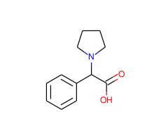 2-Phenyl-2-(pyrrolidin-1-yl)acetic acid|CS-0034117|100390-48-5