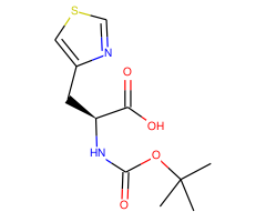 (S)-2-((tert-Butoxycarbonyl)amino)-3-(thiazol-4-yl)propanoic acid|CS-W004036|119434-75-2
