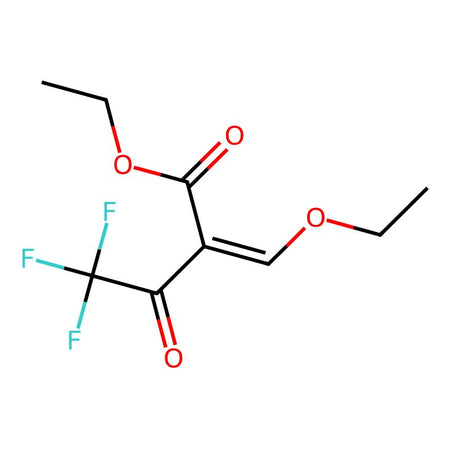 Ethyl 2-(ethoxymethylene)-4,4,4-trifluoro-3-oxobutyrate, 97%, mixture of cis and trans|192606|571-55-1