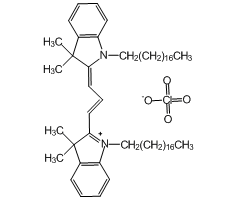 3H-Indolium, 2-[3-(1,3-dihydro-3,3-dimethyl-1-octadecyl-2H-indol-2-ylidene)-1-propen-1-yl]-3,3-dimethyl-1-octadecyl-, perchlorate, 95%|933557|41085-99-8