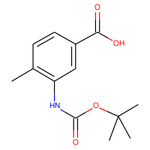 3-((tert-Butoxycarbonyl)amino)-4-methylbenzoic acid|CS-W021750|231958-04-6