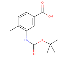 3-((tert-Butoxycarbonyl)amino)-4-methylbenzoic acid|CS-W021750|231958-04-6