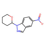 5-Nitro-1-(tetrahydro-2H-pyran-2-yl)-1H-indazole|CS-0328674|150187-64-7