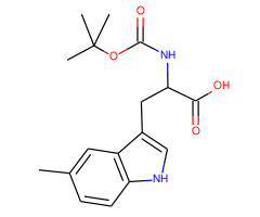 2-((tert-Butoxycarbonyl)amino)-3-(5-methyl-1H-indol-3-yl)propanoic acid|CS-0114122|142847-21-0