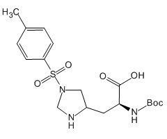 N<sup>α</sup>-Boc-τ-tosyl-L-histidine, 98%|283225|35899-43-5