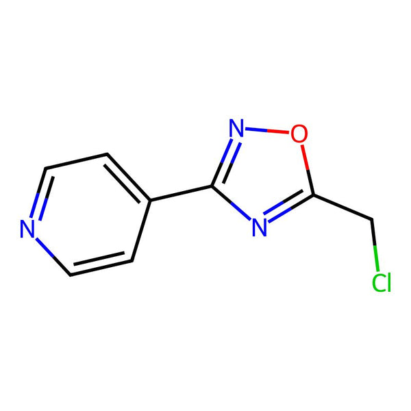 4-[5-(chloromethyl)-1,2,4-oxadiazol-3-yl]pyridine|CS-0216294|50737-35-4