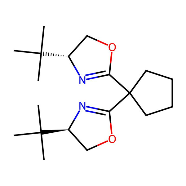 (4R,4'R)-2,2'-(Cyclopentane-1,1-diyl)bis(4-(tert-butyl)-4,5-dihydrooxazole)|CS-0179433|2828431-98-5