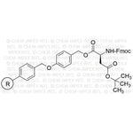 Fmoc-L-aspartic acid b-tert-butyl ester 4-alkoxybenzyl alcohol resin|01906
