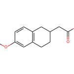 2-(6-methoxy-1,2,3,4-tetrahydronaphthalen-2-yl)acetic acid|CS-0035831|57351-00-5