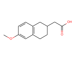 2-(6-methoxy-1,2,3,4-tetrahydronaphthalen-2-yl)acetic acid|CS-0035831|57351-00-5