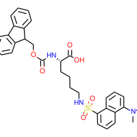 N2-(((9H-Fluoren-9-yl)methoxy)carbonyl)-N6-((5-(dimethylamino)naphthalen-1-yl)sulfonyl)-L-lysine|CS-0046768|118584-90-0