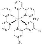 (4,4'-Di-t-butyl-2,2'-bipyridine)bis[2-(2-pyridinyl-kN)phenyl-kC]iridium(III) hexafluorophosphate, 99%|77-0410|676525-77-2