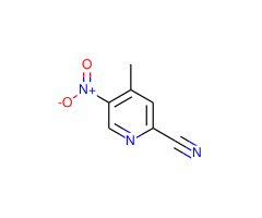 4-Methyl-5-nitro-2-pyridinecarbonitrile|CS-W008623|267875-30-9