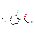 2-Fluoro-4-methoxyphenacyl bromide|CS-0212039|157014-35-2