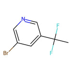 3-Bromo-5-(1,1-difluoroethyl)pyridine, 95%|09-0110|1108724-32-8