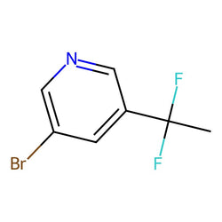 3-Bromo-5-(1,1-difluoroethyl)pyridine, 95%|09-0110|1108724-32-8