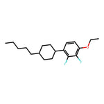 1-Ethoxy-2,3-difluoro-4-(trans-4-pentylcyclohexyl)benzene|CS-0152360|124729-02-8