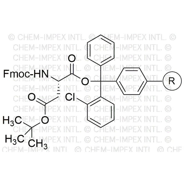 Fmoc-L-aspartic acid b-tert-butyl ester 2-chlorotrityl resin (0.3 - 0.8 meq/g, 200 - 400 mesh)|04228