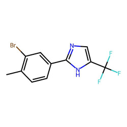 2-(3-Bromo-4-methylphenyl)-4-(trifluoromethyl)-1H-imidazole, 95%|07-0562|2829061-32-5