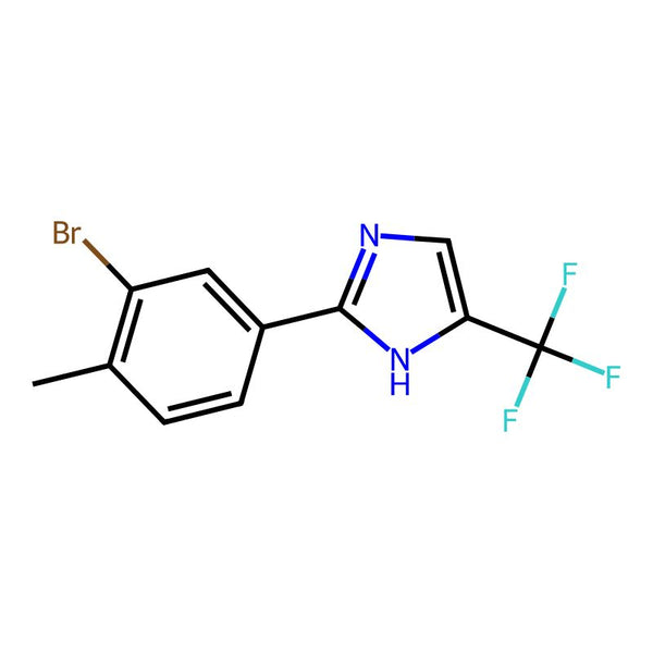 2-(3-Bromo-4-methylphenyl)-4-(trifluoromethyl)-1H-imidazole, 95%|07-0562|2829061-32-5