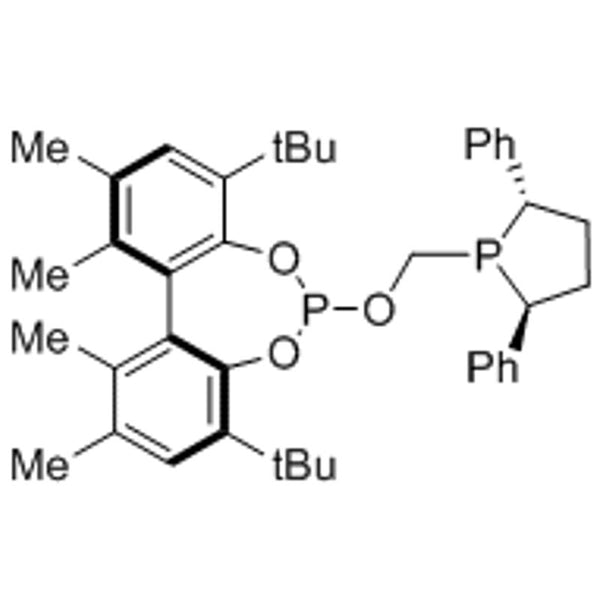 (11aS)-1,2,10,11-Tetramethyl-4,8-bis(t-butyl)-6-[[(2S,5S)-(2,5-diphenyl-1-phospholanyl) methoxy]-dibenzo[d,f][1,3,2]dioxaphosphepin] SaxS,S-BOBPHOS|15-0557|1373349-83-7