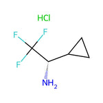 (1S)-1-Cyclopropyl-2,2,2-trifluoroethan-1-amine hydrochloride|CS-0053588|1338377-73-3